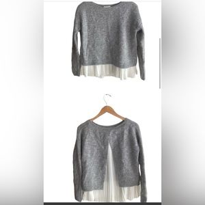 Sézane Auguste Jumper Grey Melange